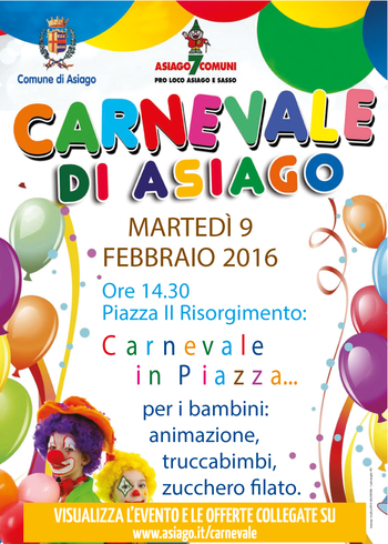 Carnevale asiago 2016 