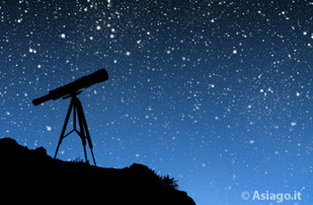 Telescopio per l'osservazione delle stelle ad Asiago