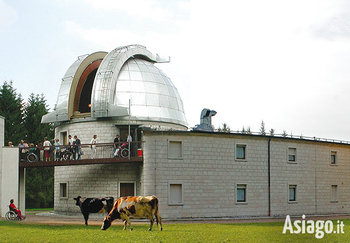 Sala multimediale dell'Osservatorio di Asiago
