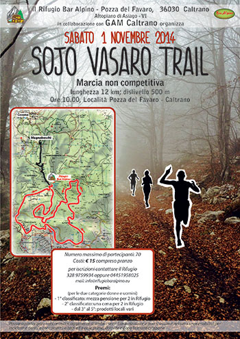 Sojo Vasaro Trail 2014 - Rifugio Bar Alpino