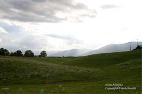Pond Asiago Paesaggio Estivo ad Asiago