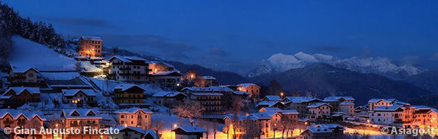 Via Madonnina nach Enego at Night