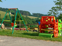 Der kleine Spielplatz des Landhauses