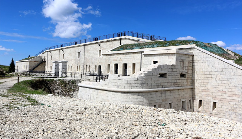 Fort Lisser nach Restaurierung