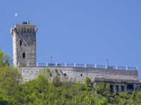 Der Scaligera Tower Panoramablick