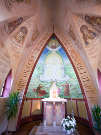 Fresken in der Kapelle