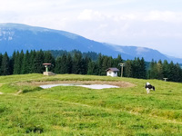 Alpenbad in Malga Campo Costalunga