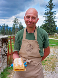 Alberto mit Strudel