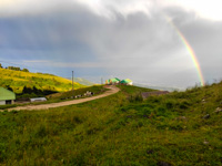 Regenbogen bei Malga Mazze Inferiori