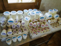 Die Joghurts von Malga Mazze Inferiori