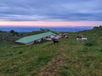 Sonnenuntergang in Malga Mazze Inferiori