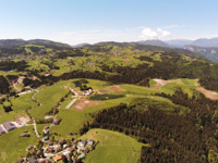 Luftaufnahme des Landwirtschaftsvereins Bisele