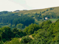 The nature surrounding the Rugiada Country House