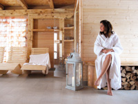 Moments of well-being in the spa of the Campolongo Refuge