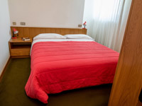 room with double bed