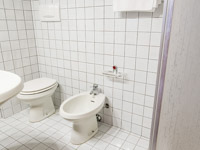 bathroom with shower apartment