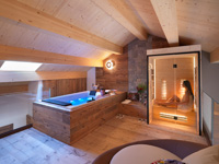 Romantic suite with exclusive spa