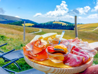 Cutting board with a view