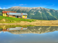 Panoramic photo Malga Dosso di Sotto