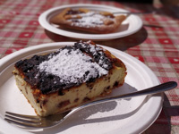 Ricotta and chocolate cake