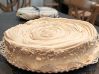 Carli Pastry meringue cake
