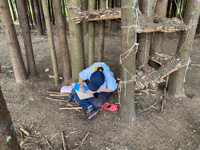 Children's workshop in nature