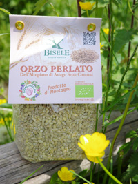 Organic pearl barley from Società Agricola Bisele