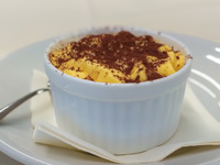 The tiramisu of the Campolongo Refuge