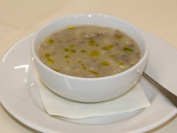 Mountain soup with barley, spelt and legumes