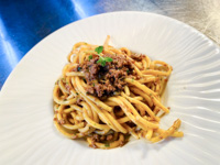 Bigoli caserecci with venison ragout