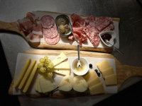 Cheese and cold cuts platter