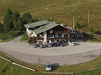 Rifugio visto dall alto