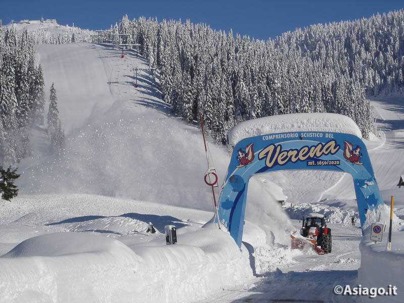 Sciovie Verena 2000 - The slopes of Verena - Asiago Plateau 7 ...