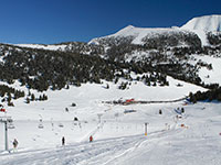 Ski lift e piste val formica