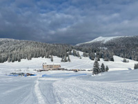 View of the Val Formica Hut