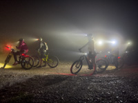 Night excursion by E-bike