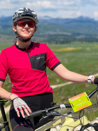 A click before setting off on the E-bike