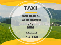 taxi und autovermietung Hochebene von Asiago
