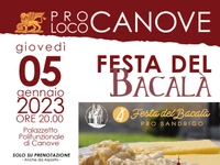 Bacalà Festival für Bintar Zait 2022 in Canove di Roana - 5. Januar 2023
