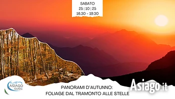 panorami d autunno foliage dal tramonto alle stell