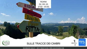 Escursione sulle tracce dei cimbri sull'Altopiano di Asiago