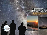  "Dal tramonto alle stelle" escursione e cena al Rifugio Biancoia - Sabato 1° febbraio 2025 dalle 16.30