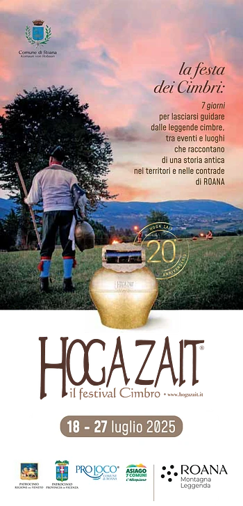 HOGA ZAIT 2025: the Cimbrian Festival of Roana - from 18 to 27 July 2025
