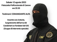 "Witnesses: COMMANDER ALFA" meeting in Canove - Saturday 12 August 2023