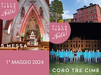 Einweihung mit Heiliger Messe, Buffet und Chor - VILLA TABOR IN FESTA - Cesuna, 1. Mai 2024