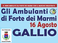 Il Mercato degli Ambulanti di Forte dei Marmi a Gallio 16 agosto 2024