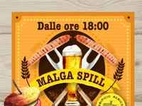 Verkostung von Bieren und Brötchen auf der Malga Spill mit Live-Musik - 20. August 2023
