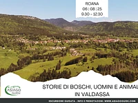 GEFÜHRTE EXKURSION "Geschichten von Wäldern, Menschen und Tieren im Val d'Assa" - Roana, Mittwoch 6 August 2025 