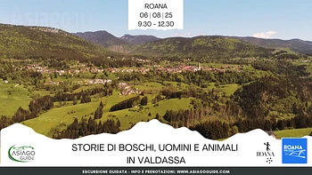 Escursione guidata in Val d'Assa sull'Altopiano di Asiago