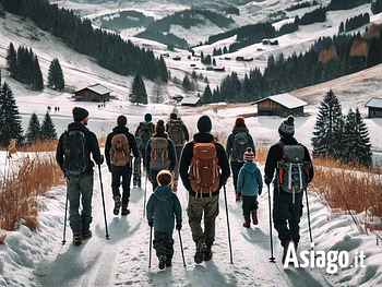 Escursione tra le contrade di Gallio sull'Altopiano di Asiago